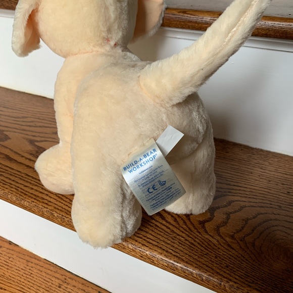 Build A Bear 12” Golden Retriever Yellow Lab Puppy Dog Plush Tongue Out - Picture 4 of 4